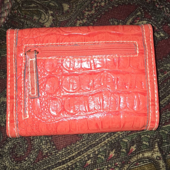 Liz&co. Wallet 10ctedut card slots orange color - Picture 2 of 4
